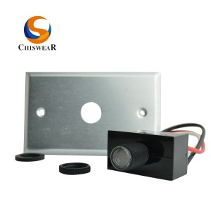 Hardwired Button Photo Control and Option Available Aluminium Plate Kits