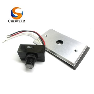 Hardwired Button Photo Control and Option Available Aluminium Plate Kits