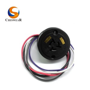 ANSIC 136.41 5 PIN Photocell Receptacle JL-240XB