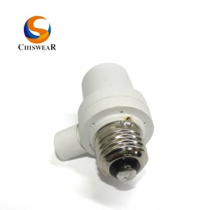 Screw In E26/E27 Lamp Holder With Photo Controller JL-303A