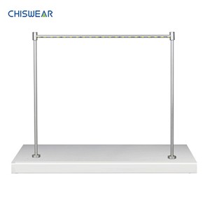 Aluminum Showcases LED Lighting, Display Cabinet Rotating LED Jewelry Showcase Light