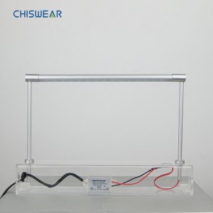 Display Cabinet Rotating LED Bar Jewelry Showcase Light CHIA8428-10W