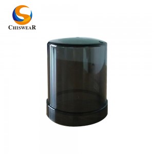 Customize Black / Gray Transparent Photocell Sensor Accessories Dome / Shell