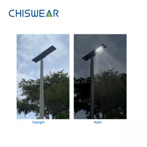 30W 50W 60W All In One Solar Street Lights Outdoor Waterproof IP66