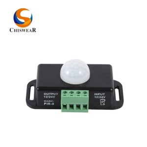 12V, 24V Micro PIR Motion Sensor Switch Module with Dial Subtitle Adjustment Delay-off Control LED Strip Light Lamp