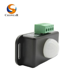 12V, 24V Micro PIR Motion Sensor Switch Module with Dial Subtitle Adjustment Delay-off Control LED Strip Light Lamp