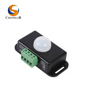 12V, 24V Micro PIR Motion Sensor Switch Module with Dial Subtitle Adjustment Delay-off Control LED Strip Light Lamp