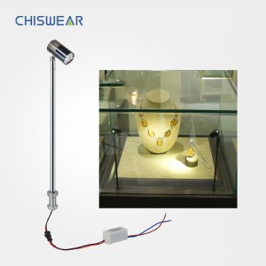 Optional Beam Angle 30,45,60 3w Mini LED Jewelry Display Showcase Lighting Fixture Suppliers